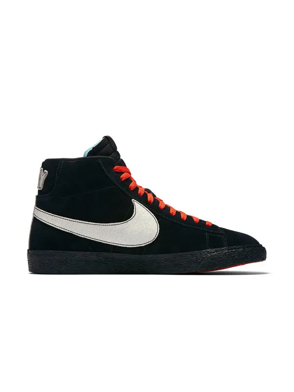 Кроссовки блейзер средний Nike — изображение 2 из 4, черный