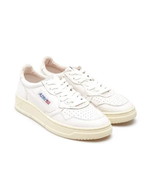 Кроссовки medalist low goatskin 'white' Autry — изображение 2 из 2, белый/кремовый белый