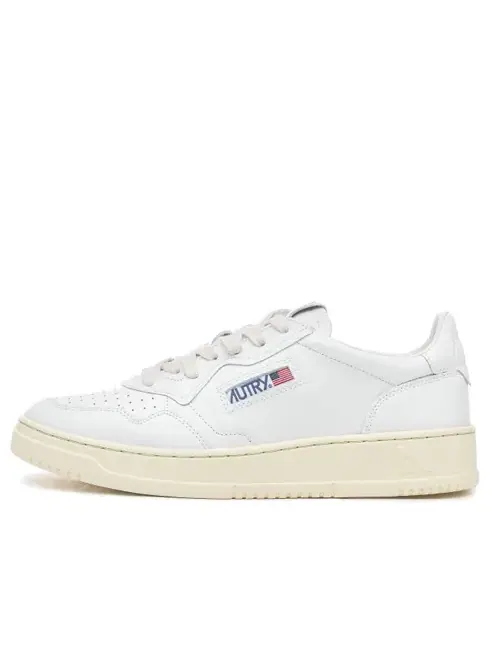 Кроссовки medalist low leather 'white' Autry — изображение 1 из 3, белый/кремовый белый