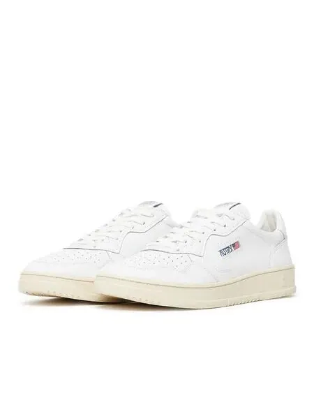 Кроссовки medalist low leather 'white' Autry — изображение 2 из 3, белый/кремовый белый