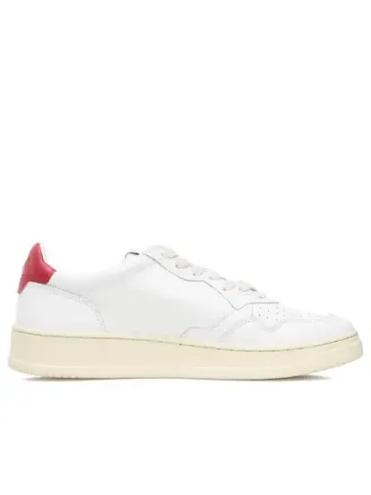 Кроссовки medalist leather low 'white red' Autry — изображение 2 из 4, белый/красный