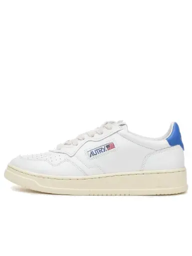 Кроссовки medalist leather low 'white azure' Autry — изображение 1 из 4, белый//кремовый