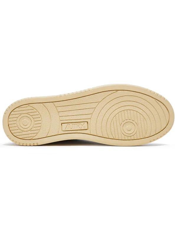 Кроссовки medalist leather low 'white dark green' Autry — изображение 4 из 4, белый/темный зеленый