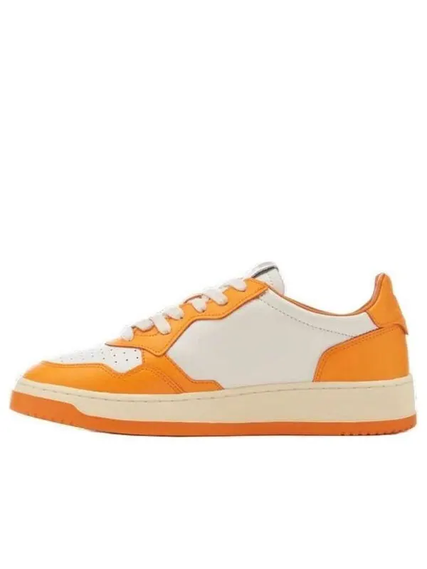 Кроссовки medalist low bicolor 'white yellow' Autry — изображение 1 из 4, белый/желтый