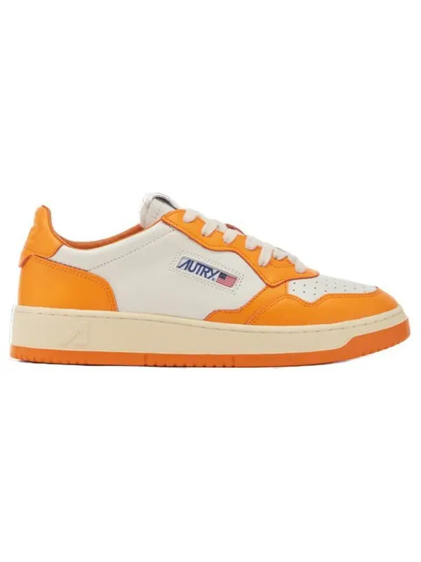 Кроссовки medalist low bicolor 'white yellow' Autry — изображение 2 из 4, белый/желтый