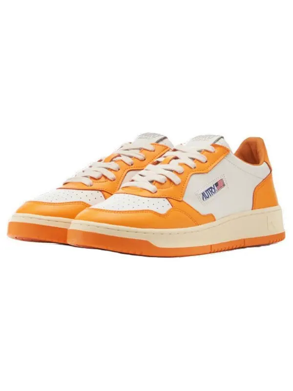Кроссовки medalist low bicolor 'white yellow' Autry — изображение 3 из 4, белый/желтый