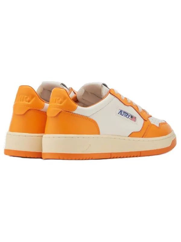 Кроссовки medalist low bicolor 'white yellow' Autry — изображение 4 из 4, белый/желтый