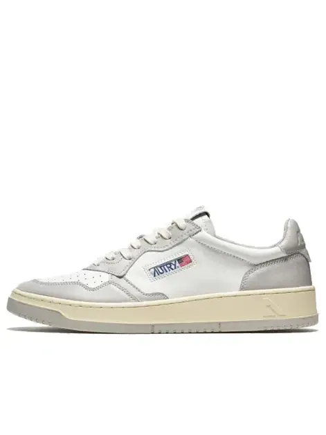 Кроссовки medalist low leather 'grey white' Autry — изображение 1 из 3, серый