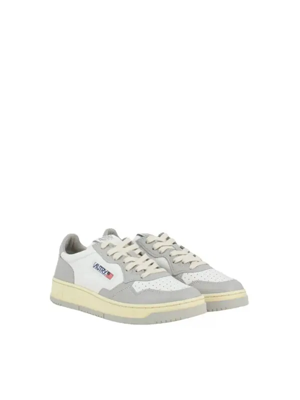 Кроссовки medalist low leather 'grey white' Autry — изображение 2 из 3, серый