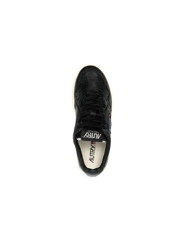 Кроссовки medalist low goat skin 'black' Autry — изображение 4 из 4, черный