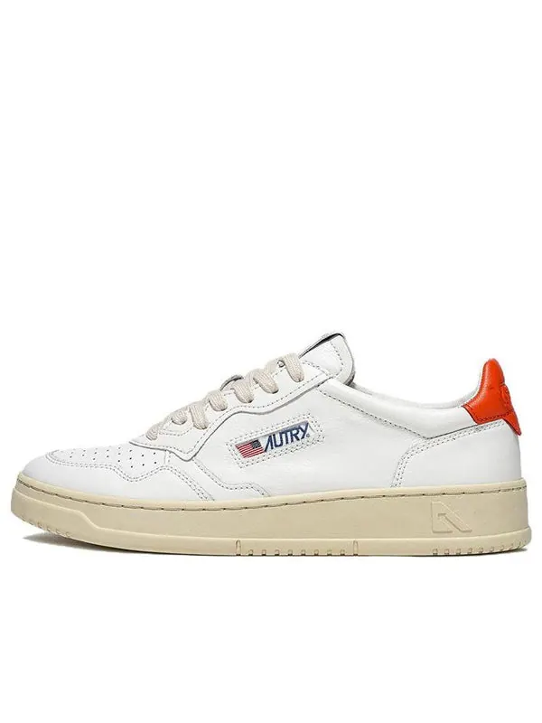 Кроссовки medalist low 'white orange' Autry — изображение 1 из 4, белый/оранжевый