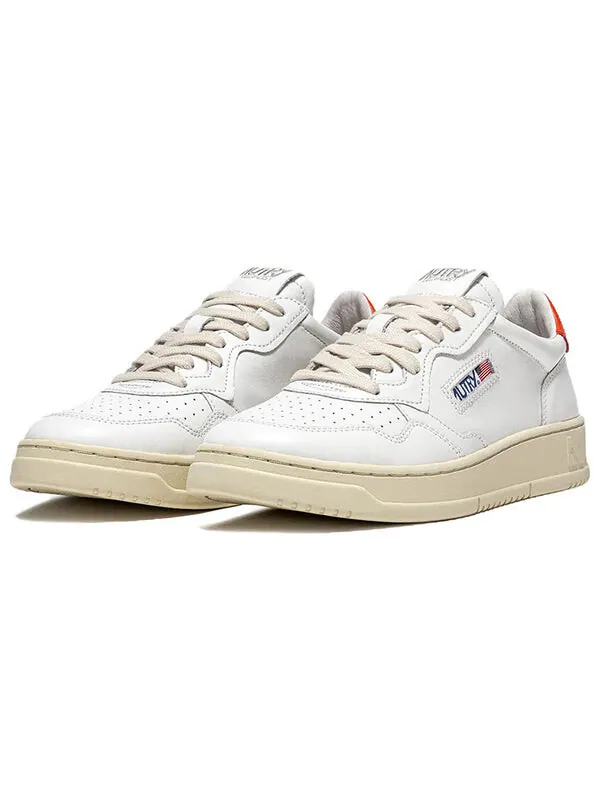 Кроссовки medalist low 'white orange' Autry — изображение 2 из 4, белый/оранжевый