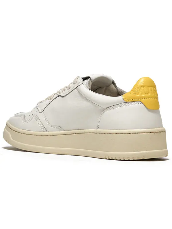 Кроссовки medalist low 'white yellow' Autry — изображение 3 из 3, белый/желтый