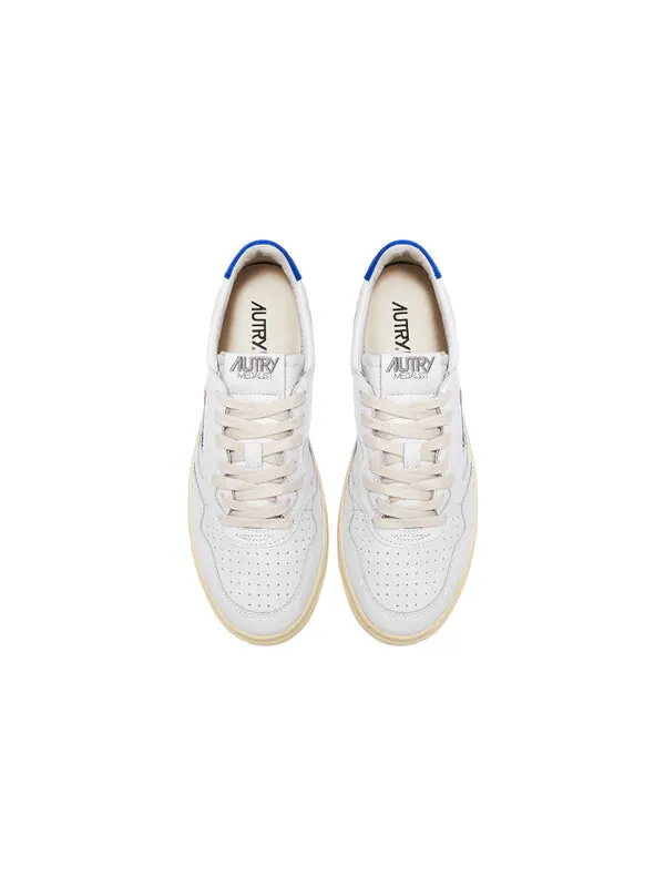 Кроссовки medalist low 'white blue' Autry — изображение 3 из 4, белый/синий