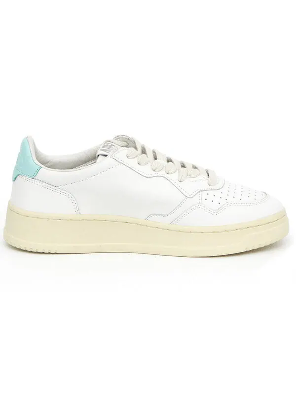 Кроссовки medalist low 'white turquoise' Autry — изображение 2 из 4, белый