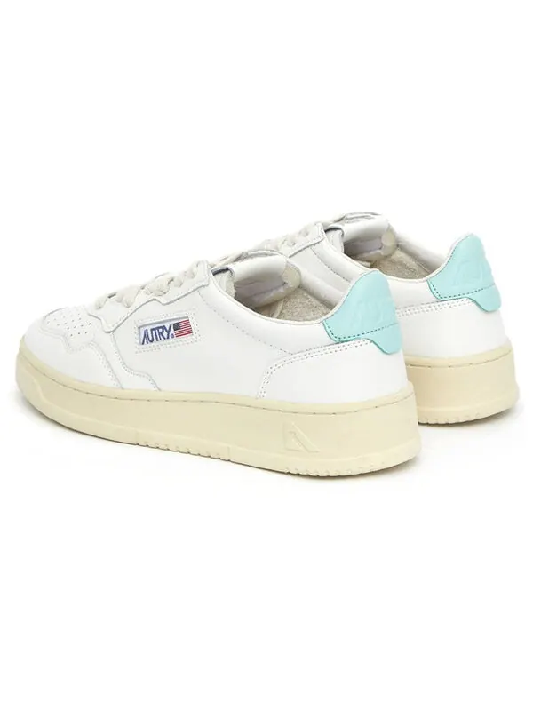 Кроссовки medalist low 'white turquoise' Autry — изображение 4 из 4, белый