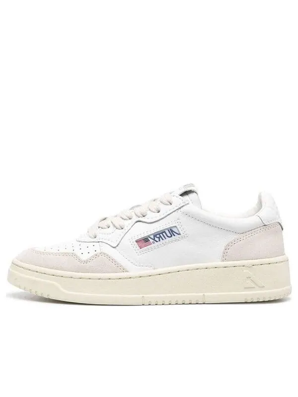 Кроссовки medalist low 'white suede' Autry — изображение 1 из 4, белый