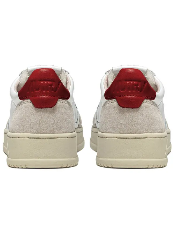 Кроссовки medalist low 'white red suede' Autry — изображение 4 из 4, белый/красный