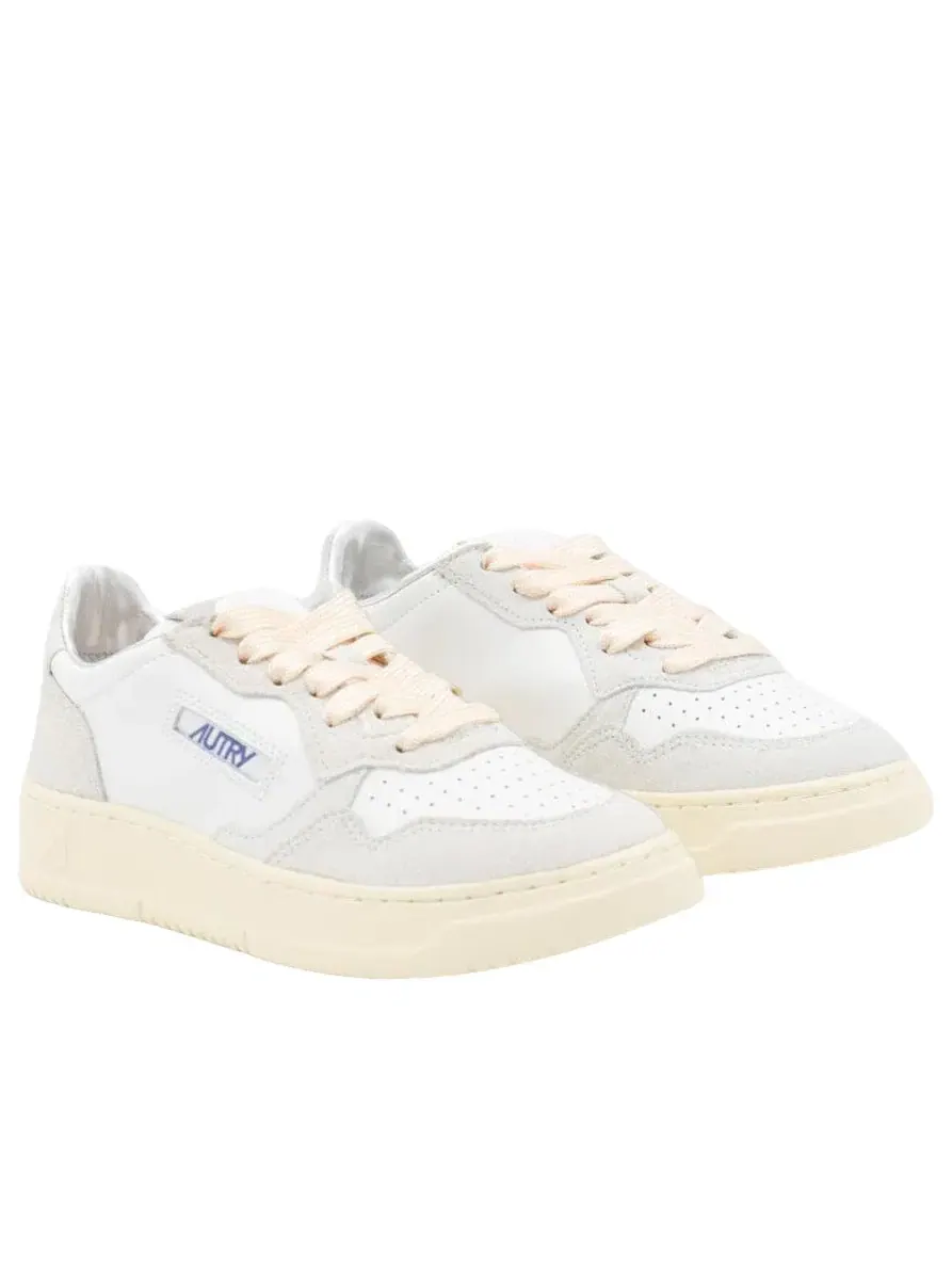 Кроссовки AUTRY Medalist Leather Low 'White' AULW-TA01 — изображение 2 из 7, белый