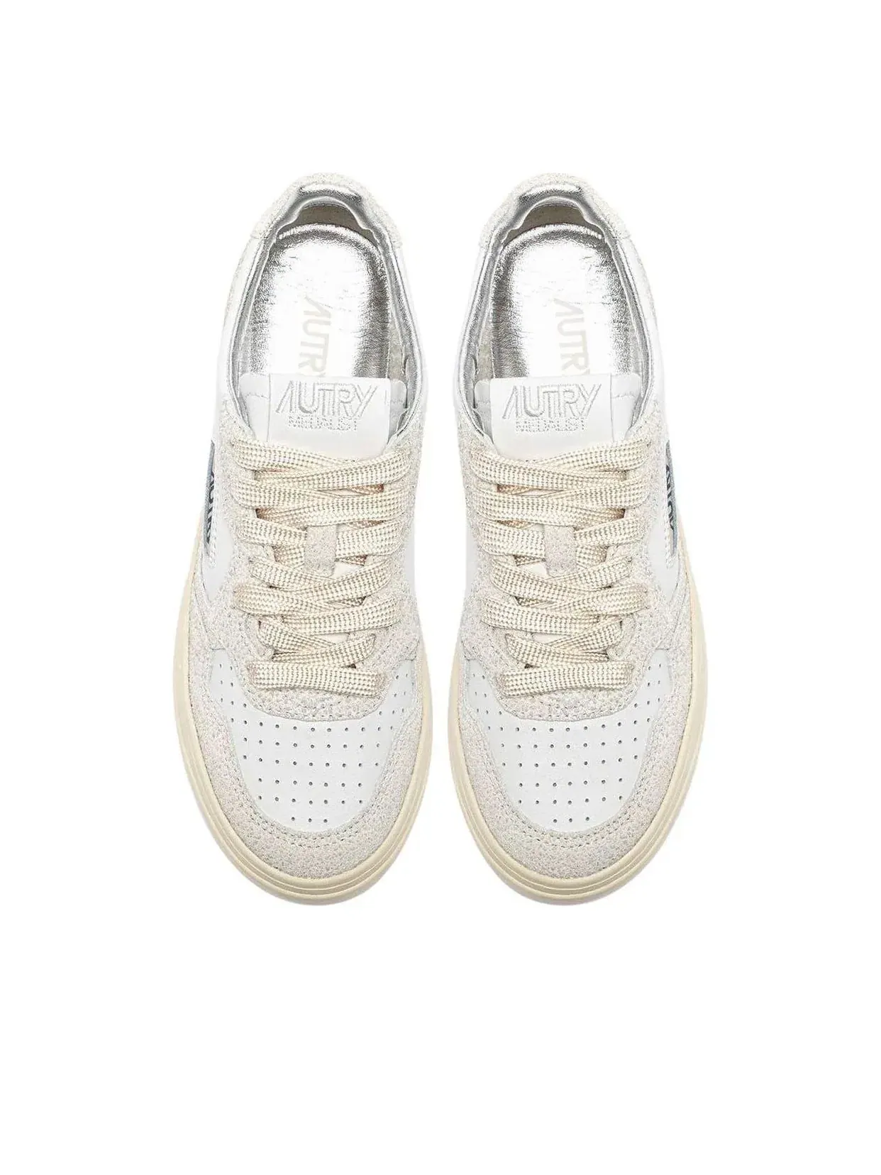 Кроссовки AUTRY Medalist Leather Low 'White' AULW-TA01 — изображение 7 из 7, белый