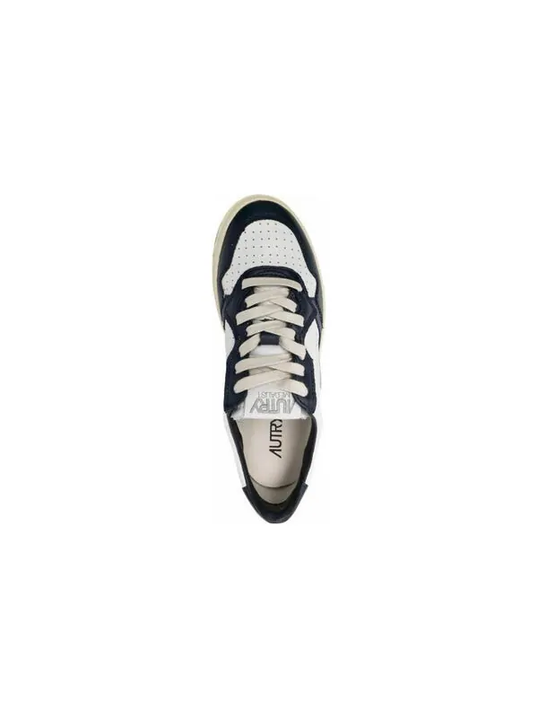 Кроссовки medalist low bicolor 'white black' Autry — изображение 3 из 4, белый/черный