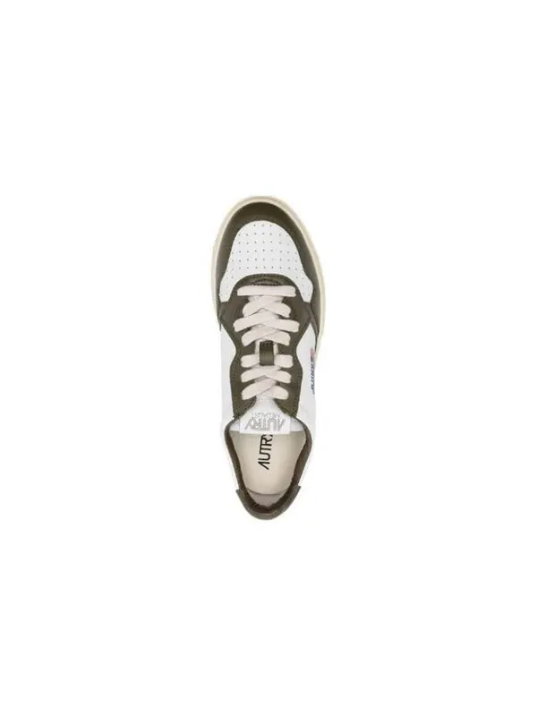 Кроссовки medalist low bicolor 'white olive green' Autry — изображение 3 из 4, белый/оливковый зеленый