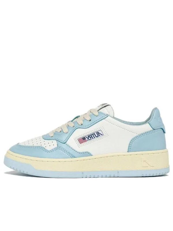 Кроссовки medalist low bicolor 'white baby blue' Autry — изображение 1 из 4, белый/синий