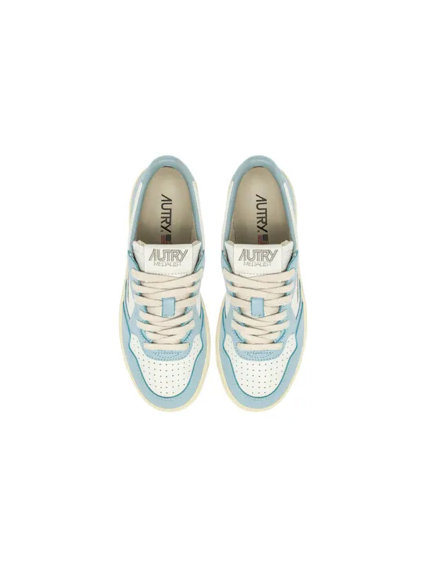 Кроссовки medalist low bicolor 'white baby blue' Autry — изображение 3 из 4, белый/синий