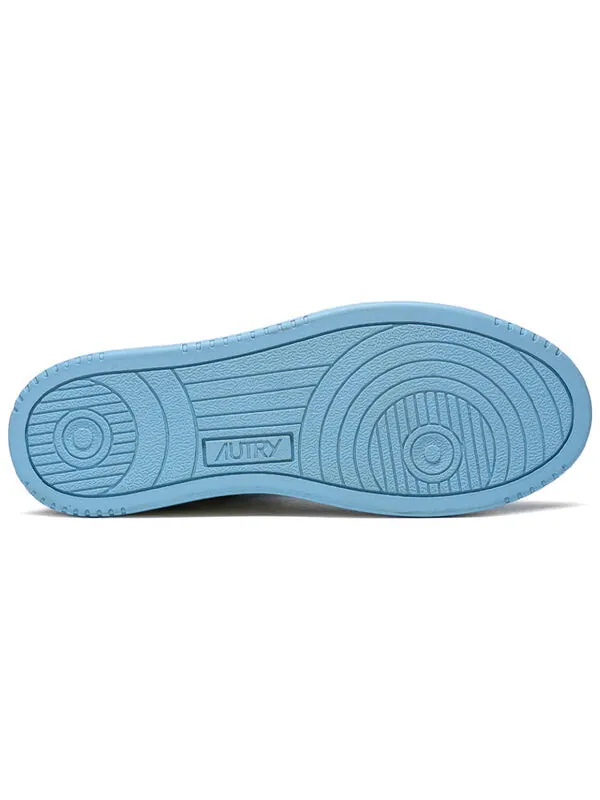 Кроссовки medalist mid leather sneakers two-toned 'white blue' Autry — изображение 4 из 4, белый/синий