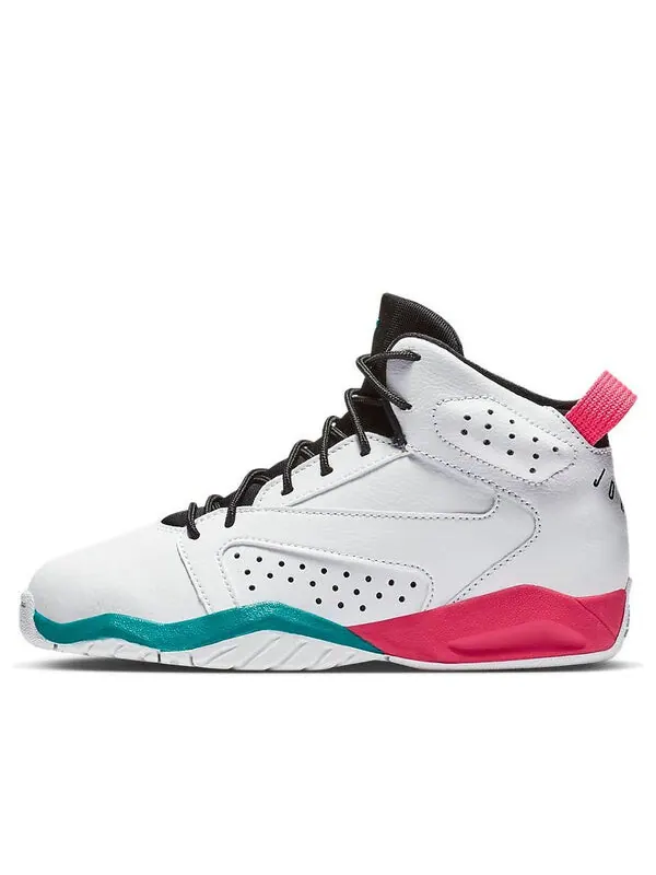 Кроссовки взлетают Air Jordan — изображение 1 из 4, белый/зеленый/розовый