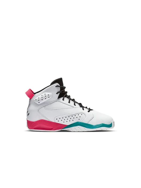 Кроссовки взлетают Air Jordan — изображение 2 из 4, белый/зеленый/розовый