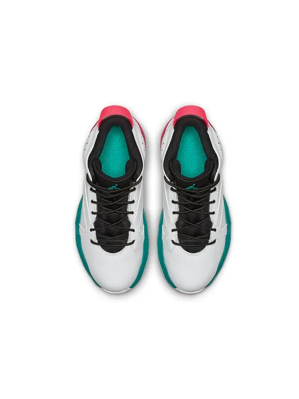 Кроссовки взлетают Air Jordan — изображение 3 из 4, белый/зеленый/розовый