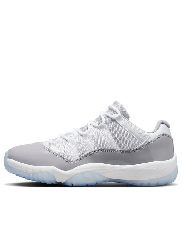 Кроссовки 11 retro low 'cement grey' Air Jordan — изображение 1 из 4, белый/серый