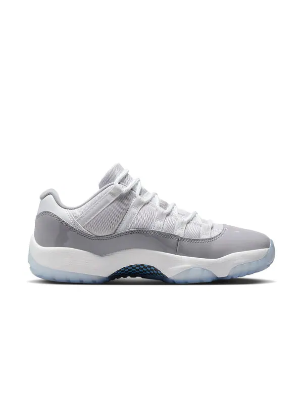 Кроссовки 11 retro low 'cement grey' Air Jordan — изображение 2 из 4, белый/серый