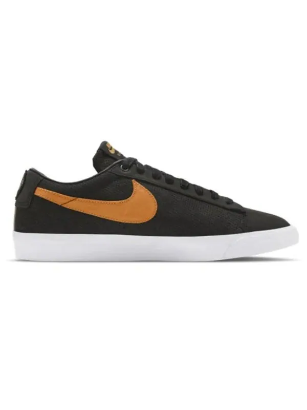 Кроссовки cat's paw saloon x zoom blazer sb gt 'cat's paw' Nike — изображение 2 из 4, черный/оранжевый-белый