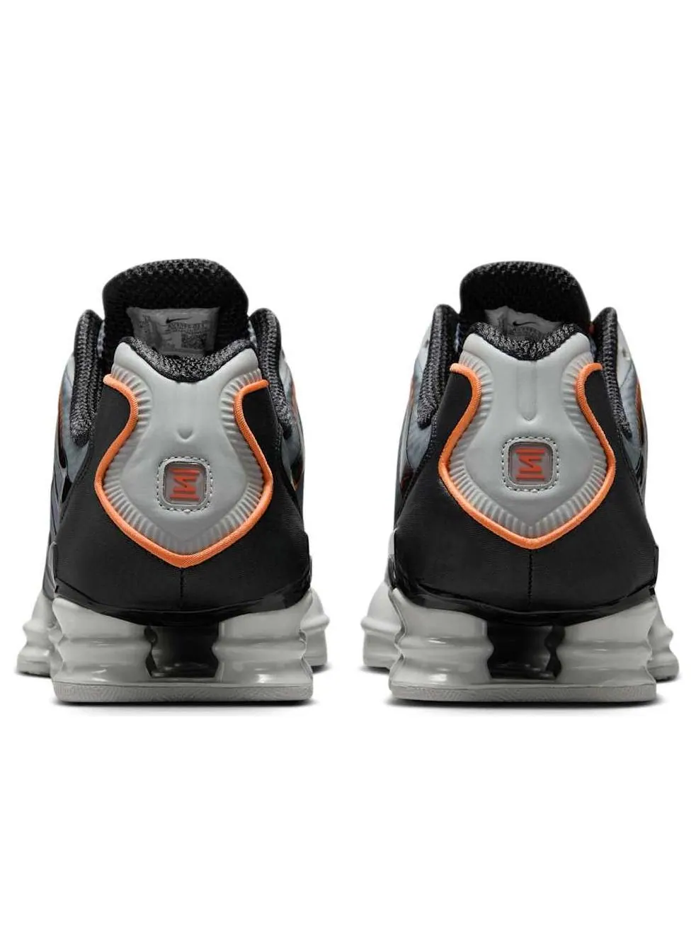 Кроссовки Nike Shox TL 'Light Smoke Grey Black Bright Mandarin' — изображение 5 из 6, серый