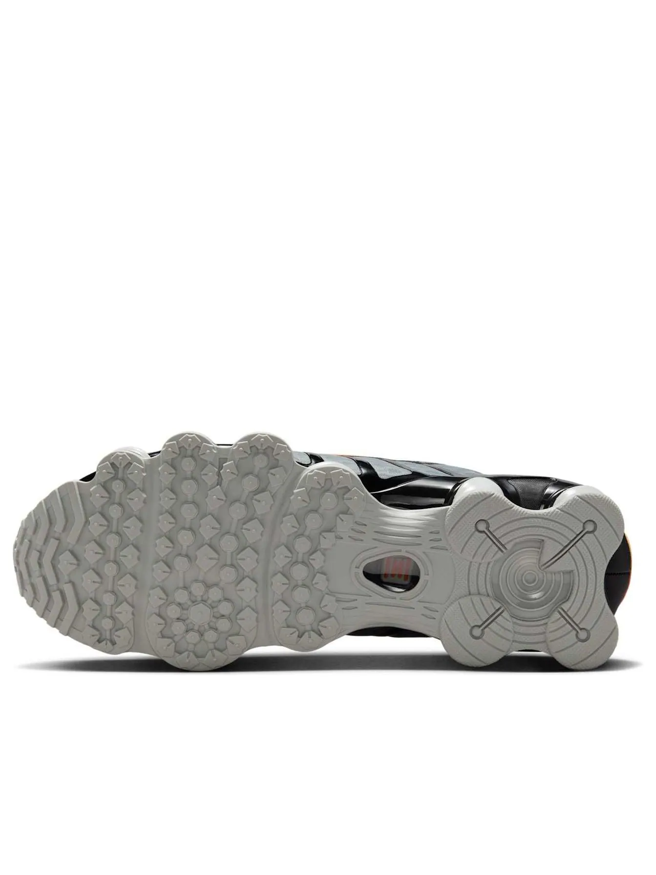 Кроссовки Nike Shox TL 'Light Smoke Grey Black Bright Mandarin' — изображение 6 из 6, серый