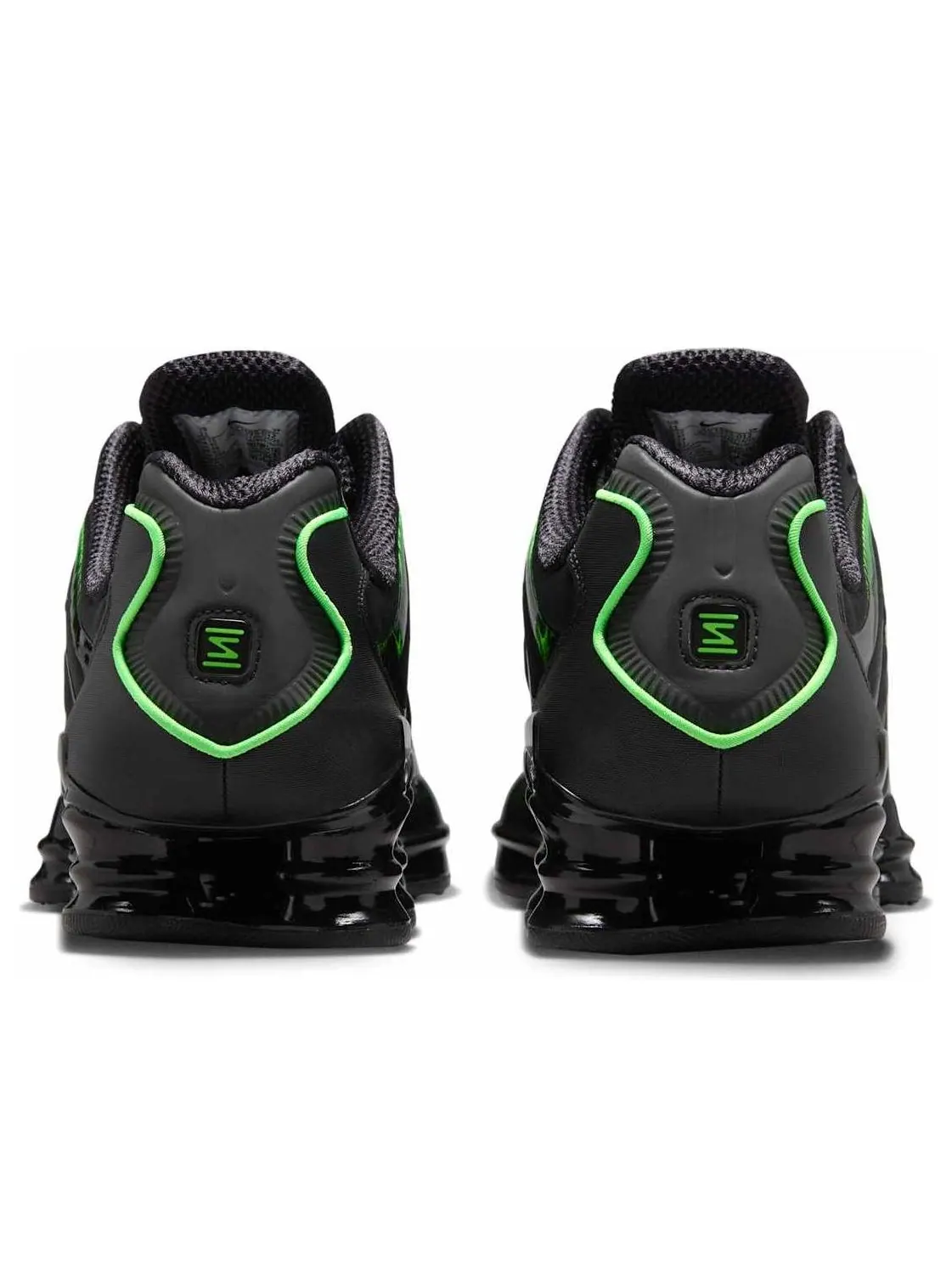 Кроссовки Nike Shox TL 'Black Green Strike' — изображение 5 из 6, черный