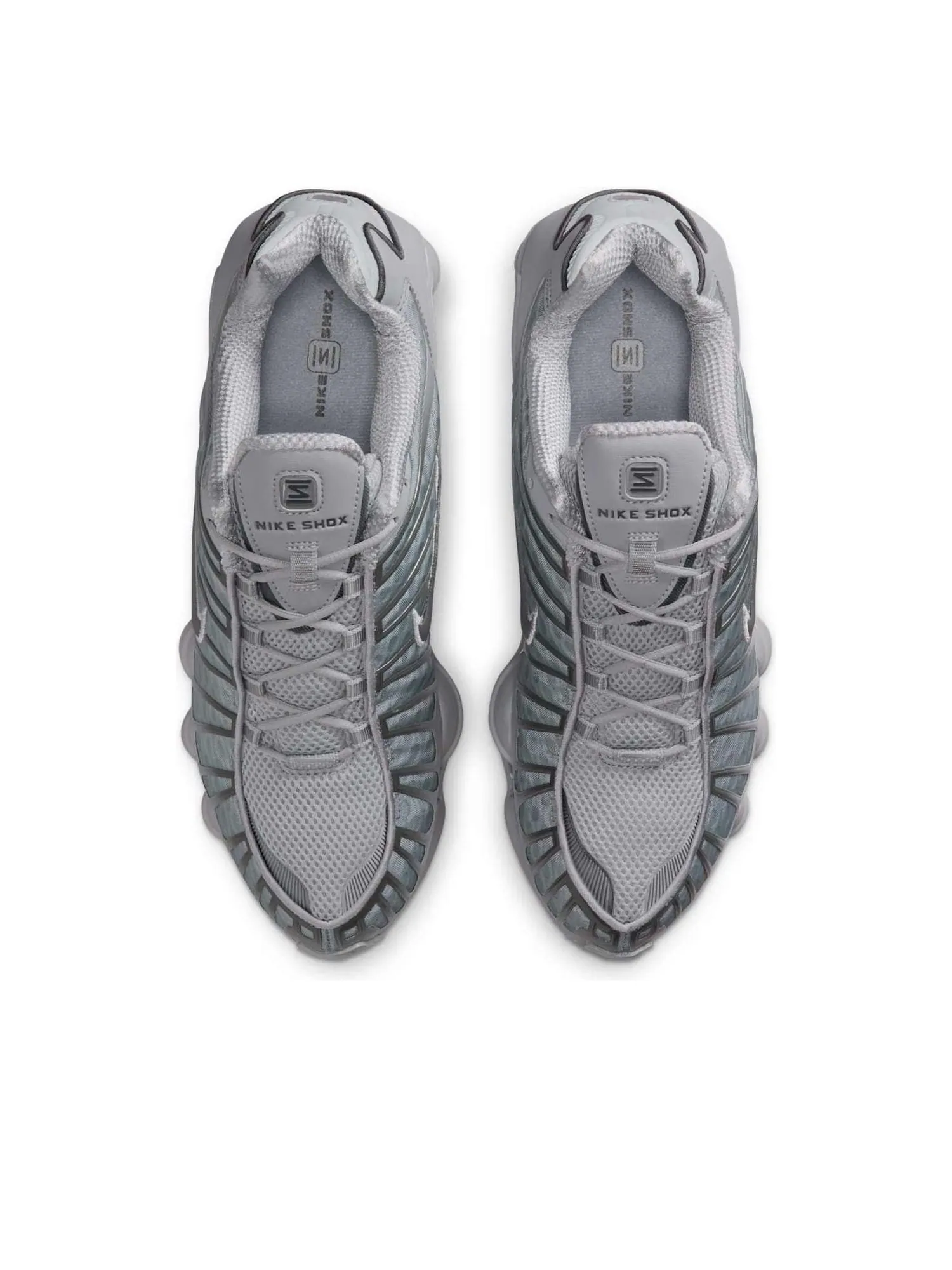 Кроссовки Nike Shox TL 'All Grey' — изображение 2 из 6, серый