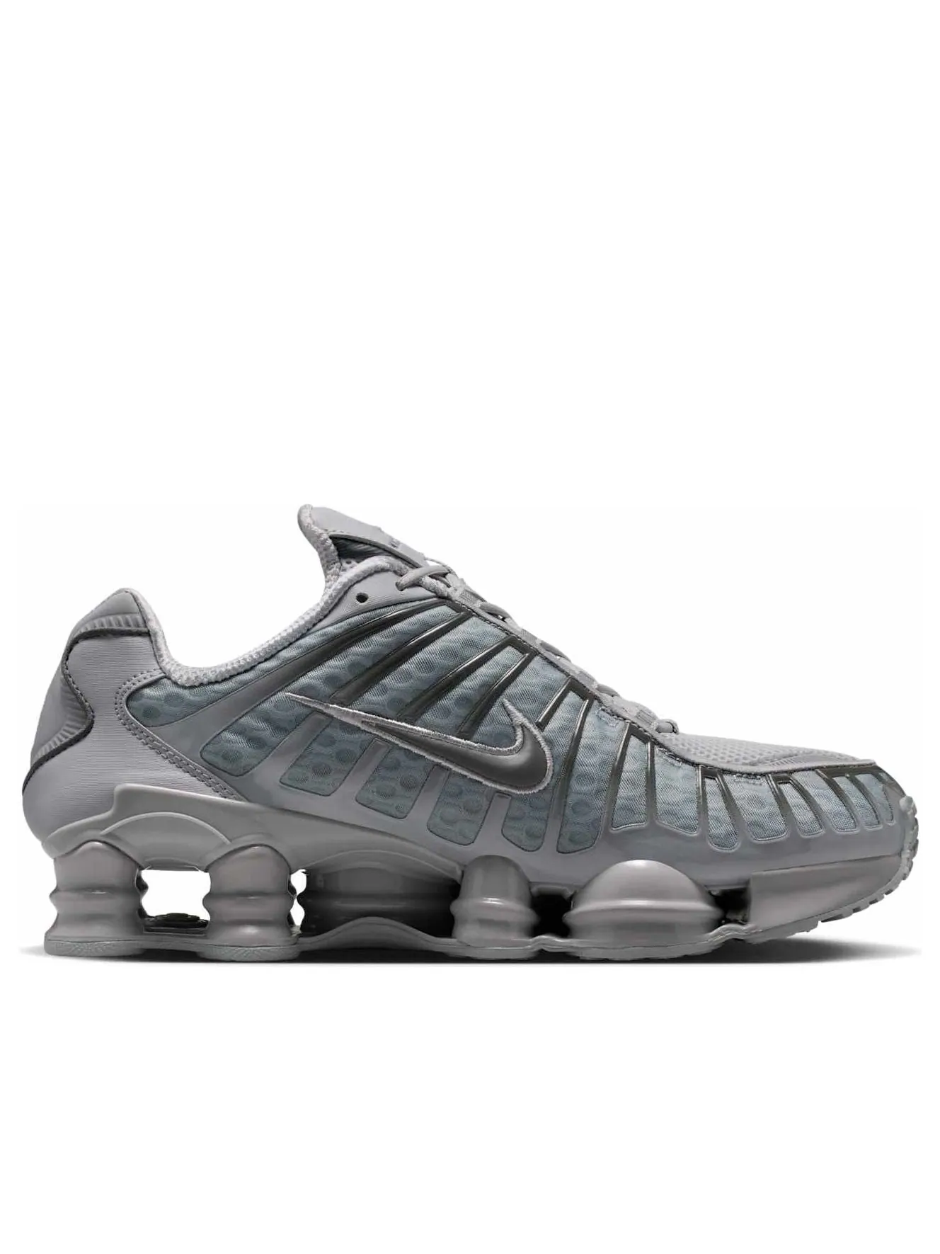 Кроссовки Nike Shox TL 'All Grey' — изображение 6 из 6, серый