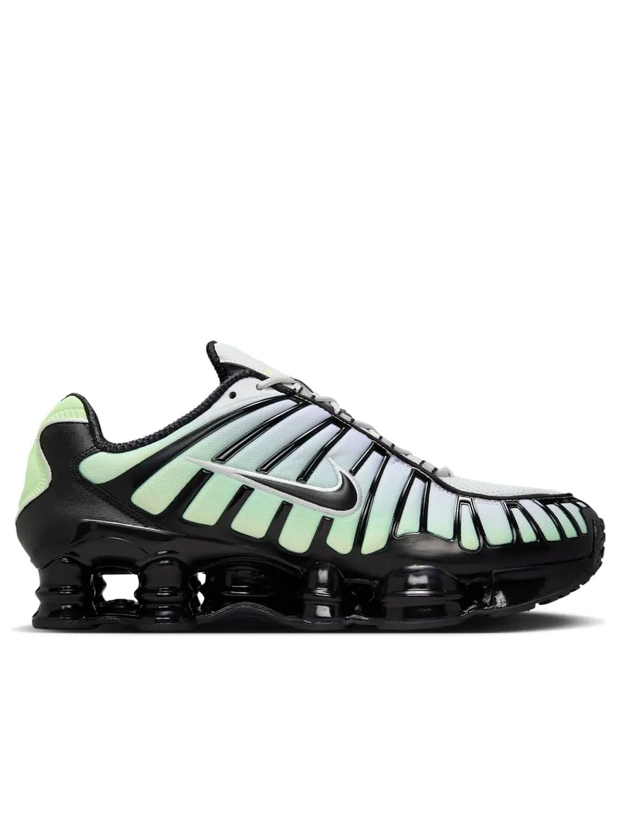 Кроссовки Nike Shox TL 'Vapor Green Black' — изображение 2 из 6, зеленый