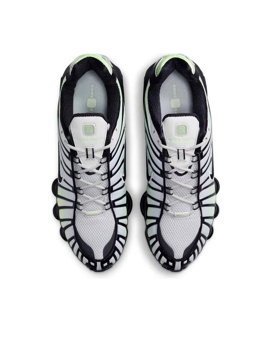 Кроссовки Nike Shox TL 'Vapor Green Black' — изображение 3 из 6, зеленый