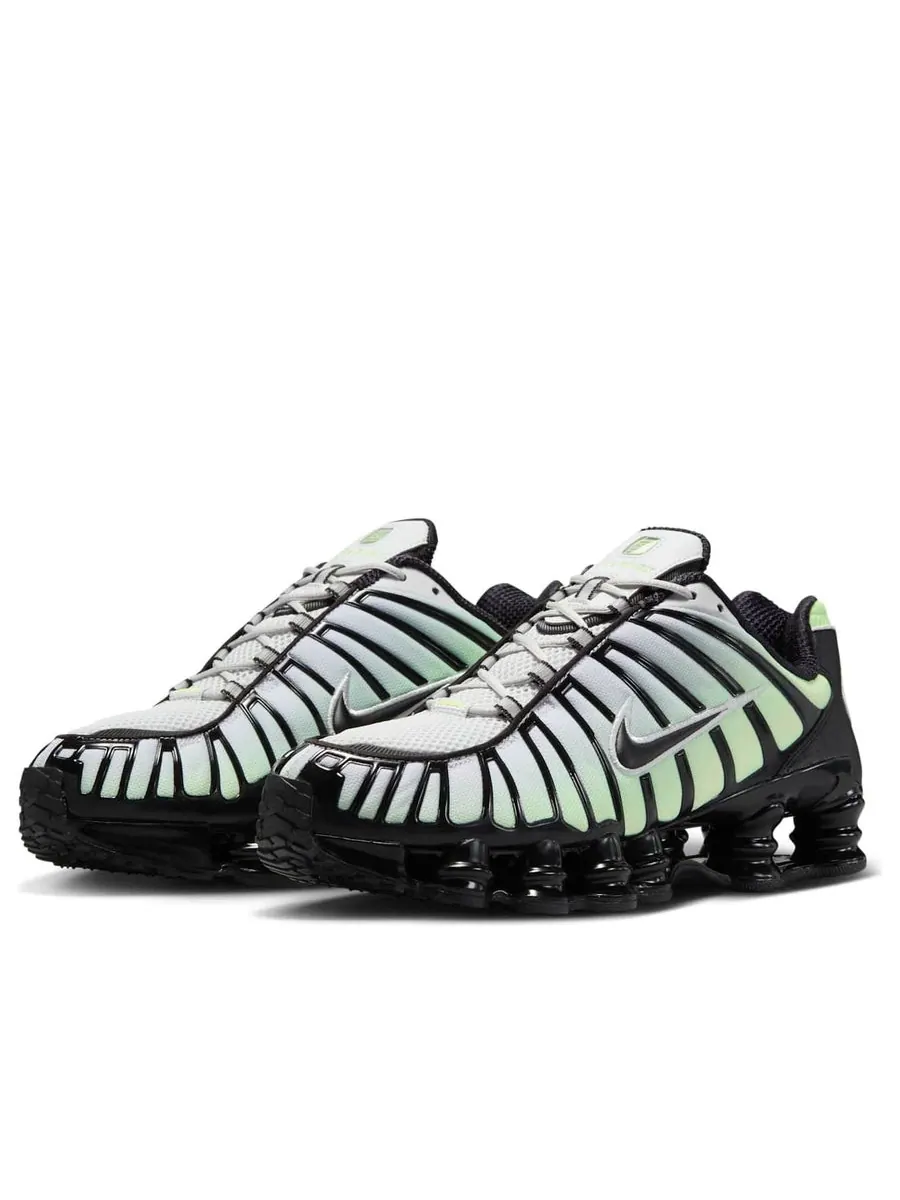 Кроссовки Nike Shox TL 'Vapor Green Black' — изображение 4 из 6, зеленый