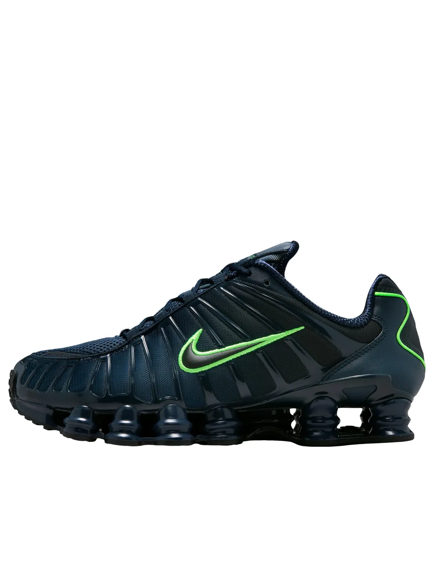 Кроссовки Nike Shox TL 'Thunder Blue Green Strike' AV3595-402 — изображение 1 из 7, синий