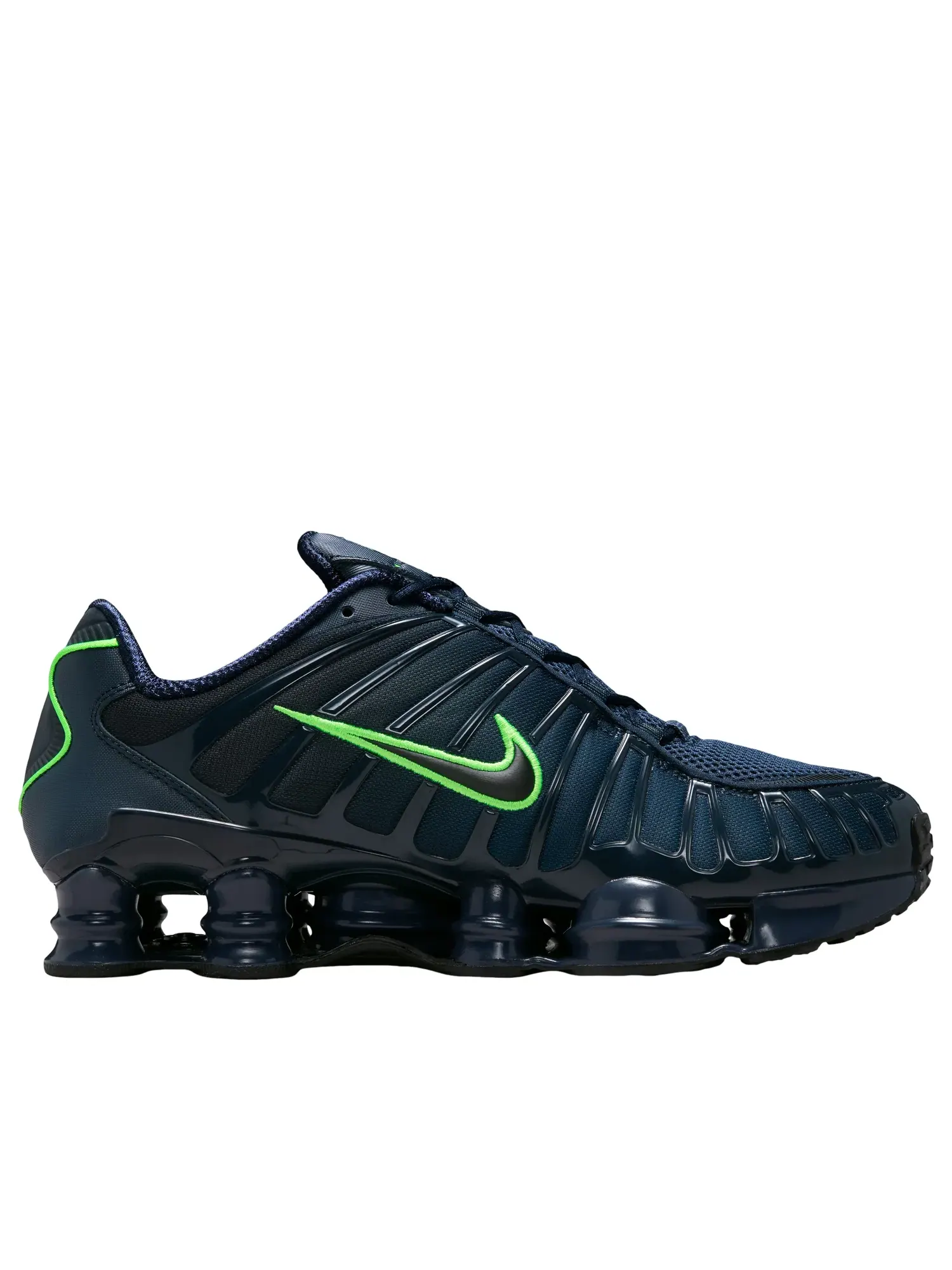 Кроссовки Nike Shox TL 'Thunder Blue Green Strike' AV3595-402 — изображение 2 из 7, синий