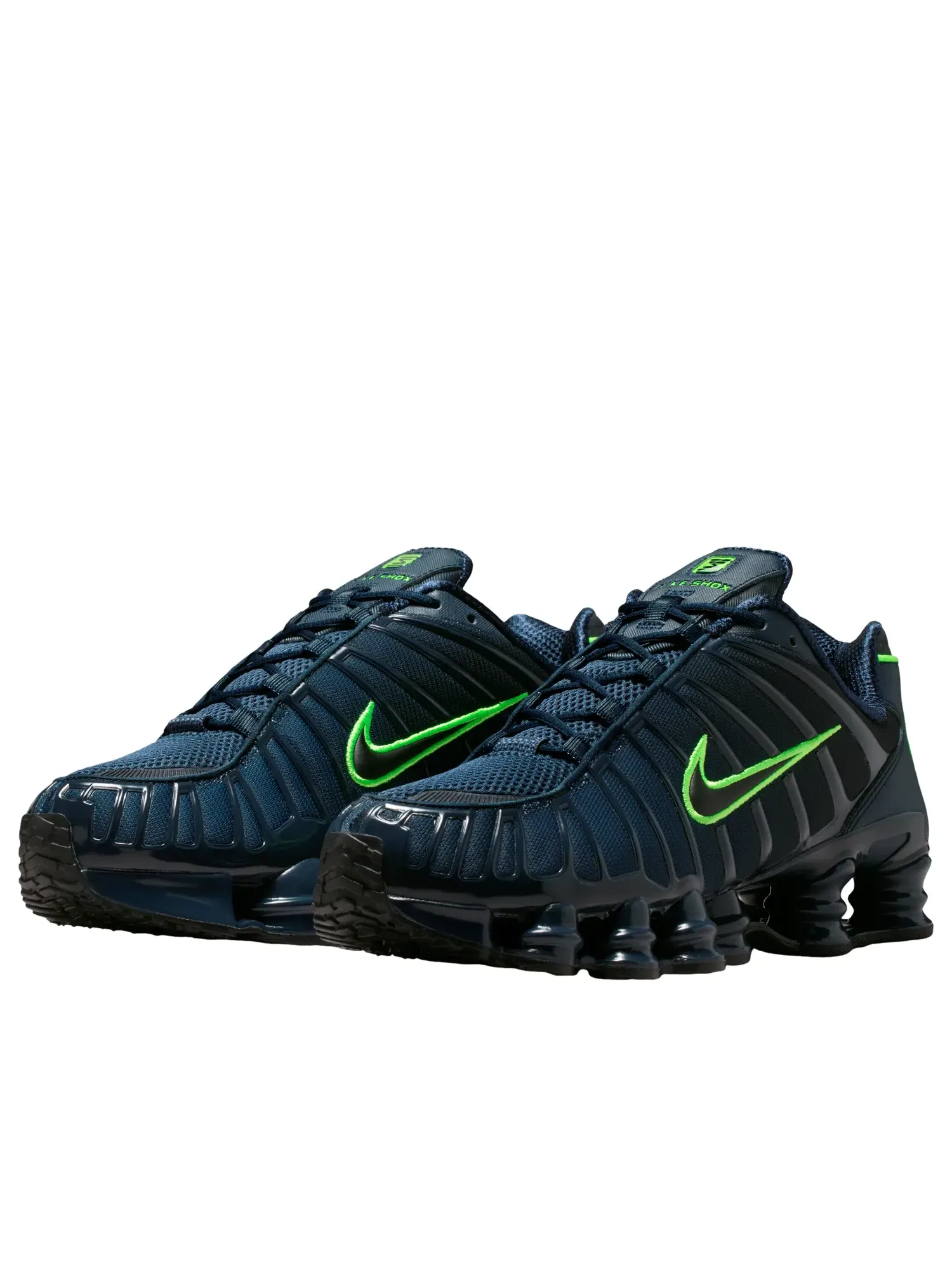 Кроссовки Nike Shox TL 'Thunder Blue Green Strike' AV3595-402 — изображение 5 из 7, синий
