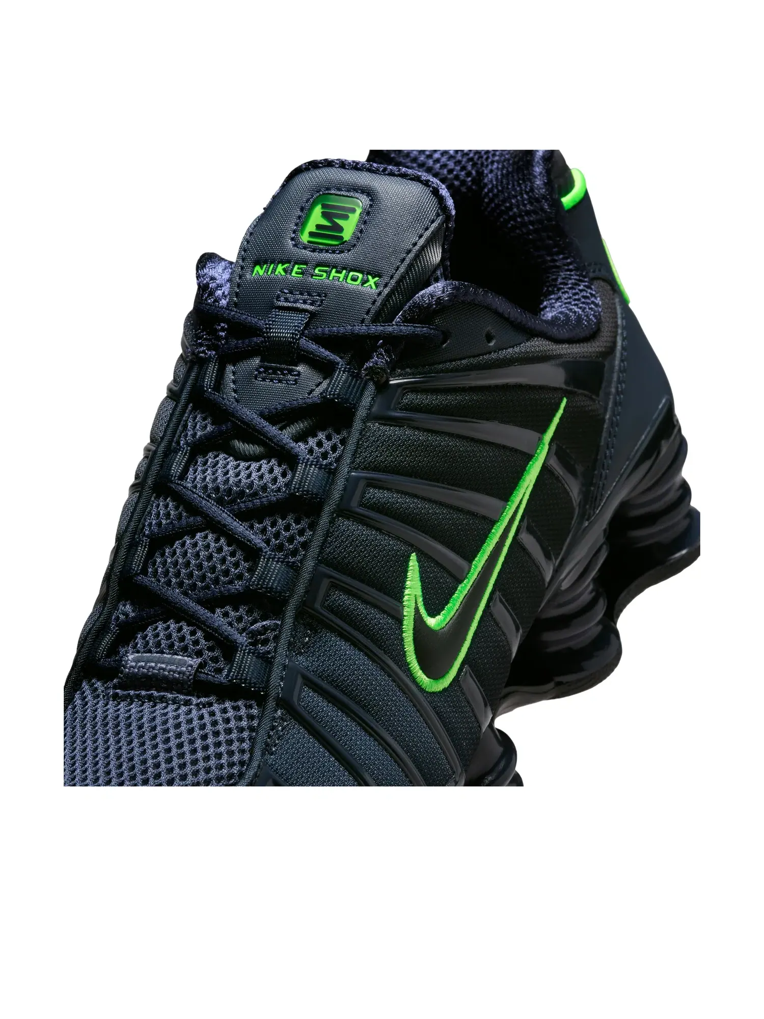 Кроссовки Nike Shox TL 'Thunder Blue Green Strike' AV3595-402 — изображение 6 из 7, синий