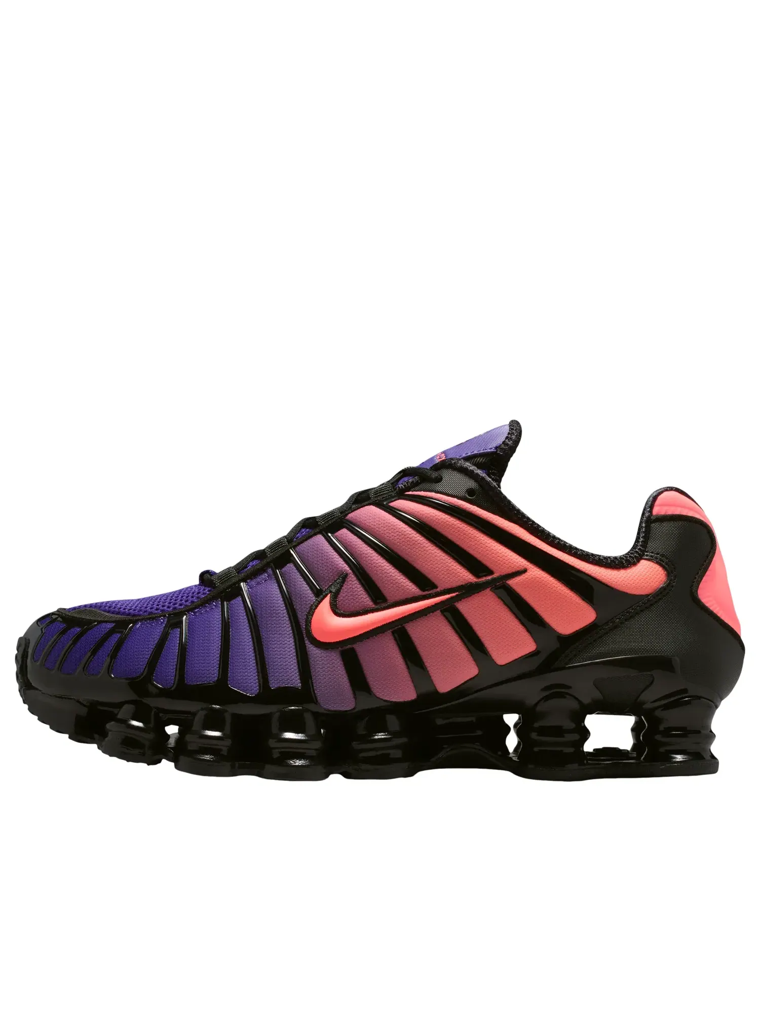 Кроссовки Nike Shox TL 'Court Purple Black Hot Lava' AV3595-501 — изображение 1 из 6, фиолетовый