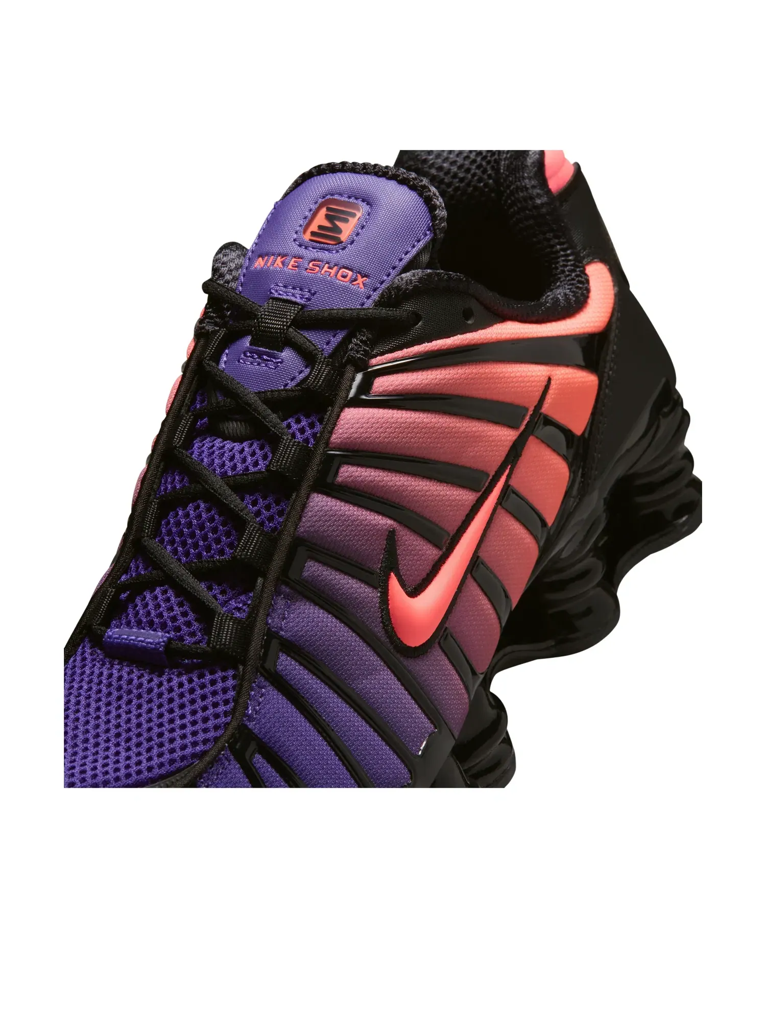 Кроссовки Nike Shox TL 'Court Purple Black Hot Lava' AV3595-501 — изображение 5 из 6, фиолетовый