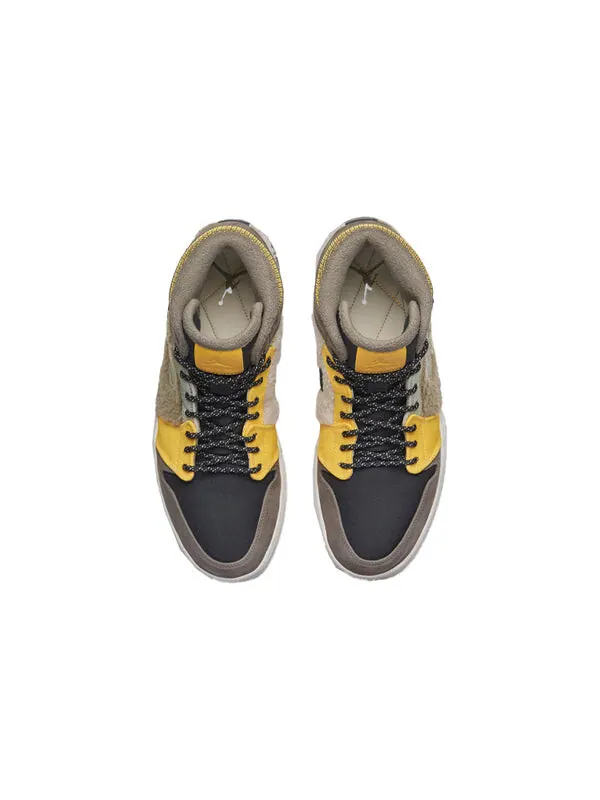 Кроссовки 1 retro 'utility pack' Air Jordan — изображение 3 из 4, черный--оливковый